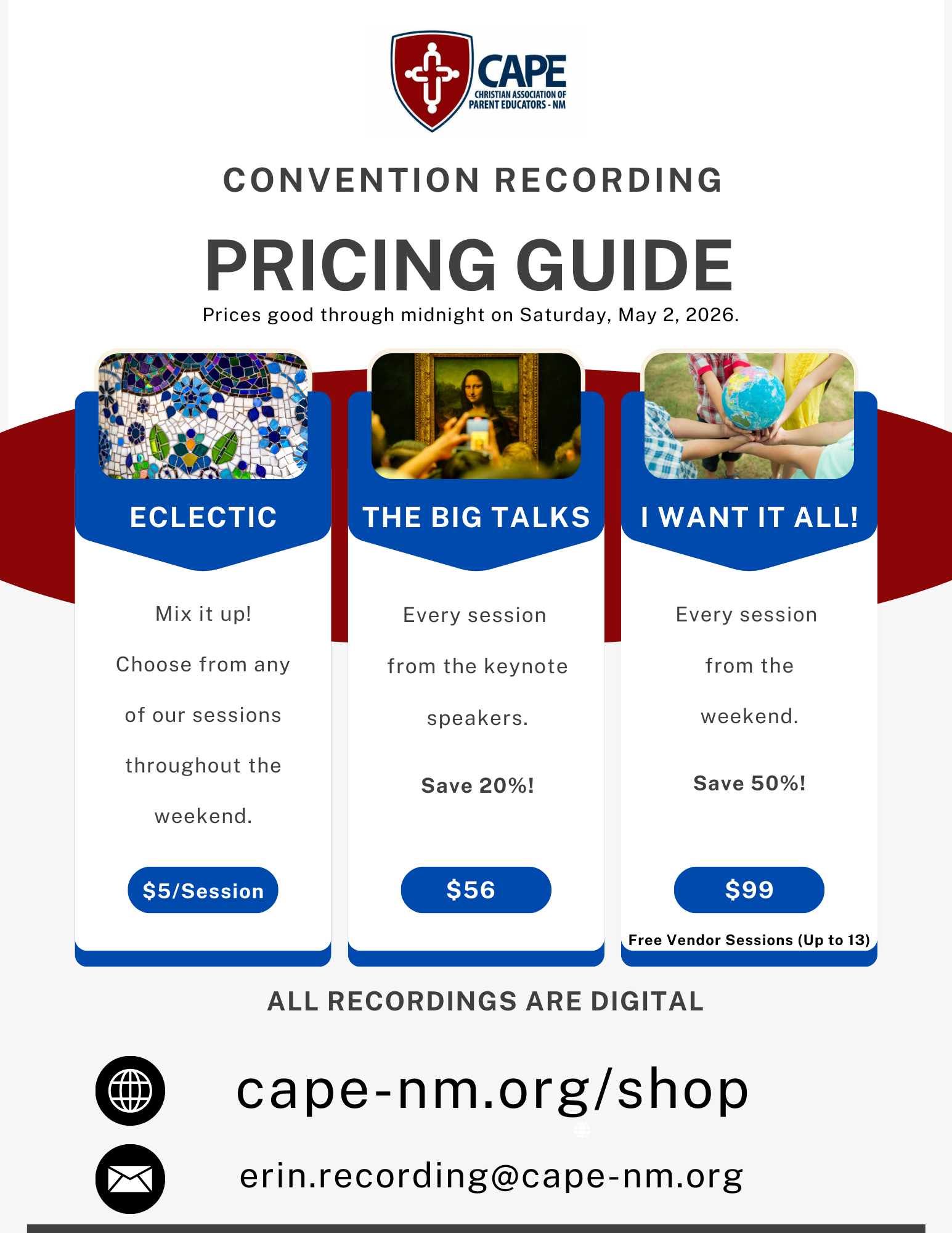 2026 Convention Recording Ad